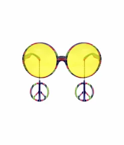 Peace Sign Dangler Party Glasses
