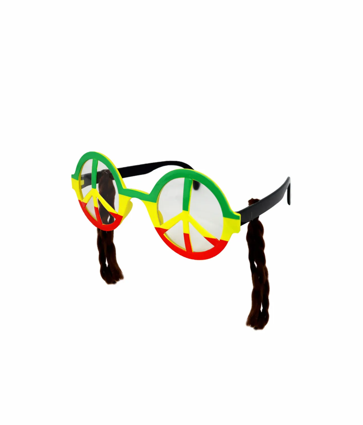 Peace Sign Rasta Party Glasses
