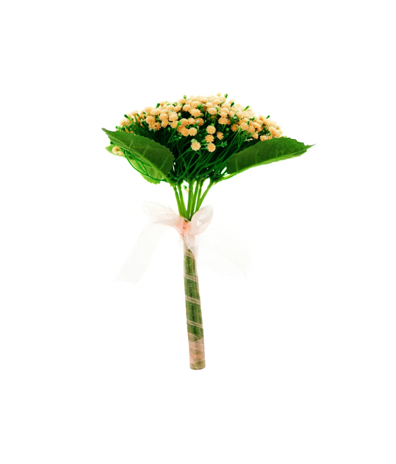 Peach Baby’s Breath Bouquet 28cm