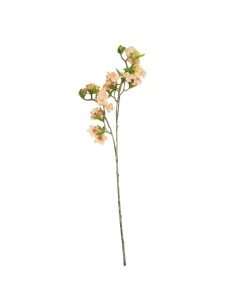 Peach Cherry Blossom Stem 85cm
