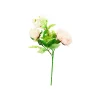 Peach Peony 2 Head 45cm