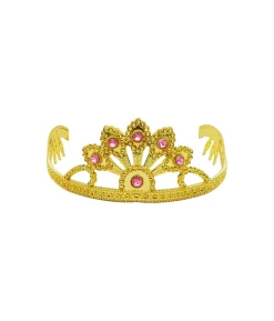Peacock Tail Gold Tiara Crown