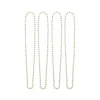 Pearl Cream Necklaces 4pc