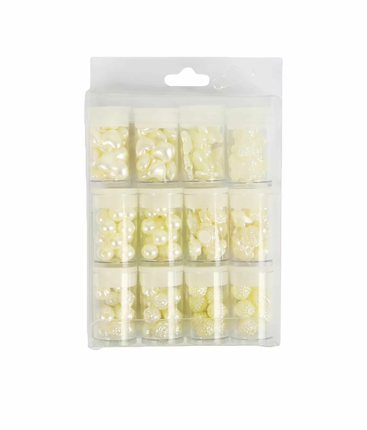 Pearl Mix DIY Bead Ornament 12pc