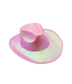 Pearl Pink LED Cowboy Hat