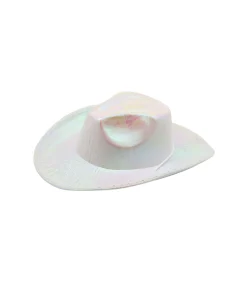 Pearl White LED Cowboy Hat