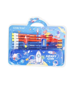 Pencil And Eraser Set with Pencil Case