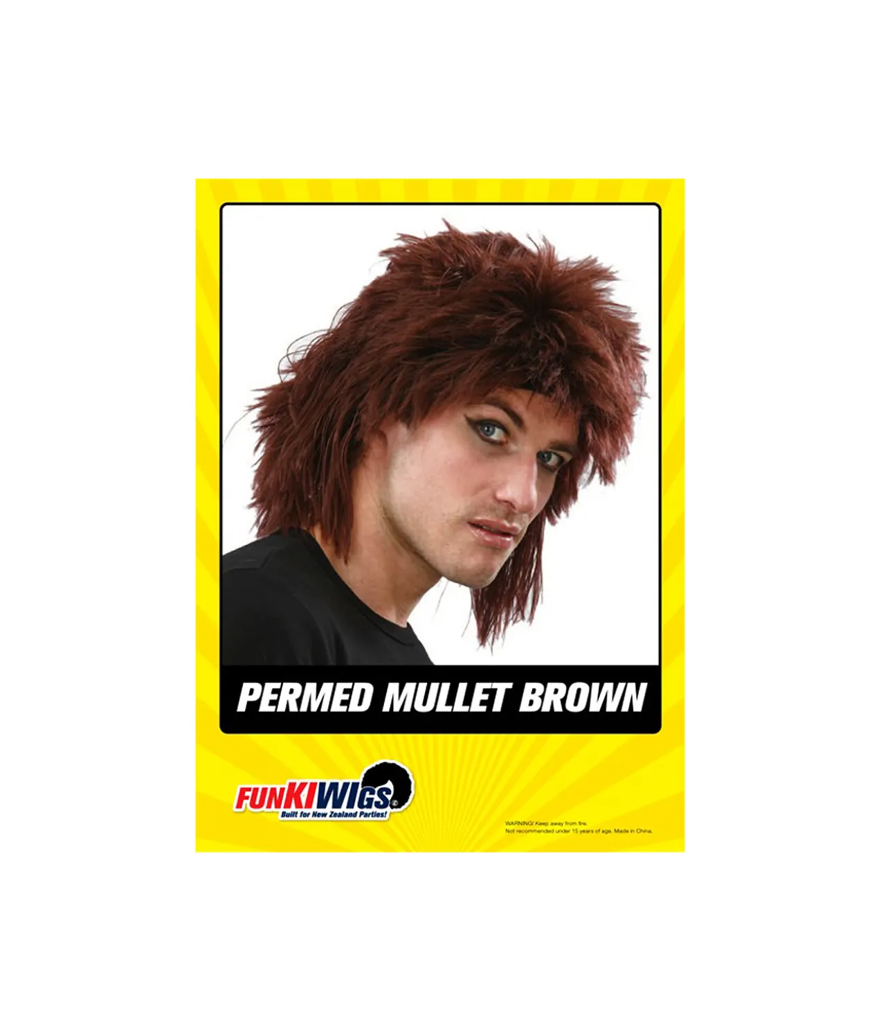 Permed Mullet Brown