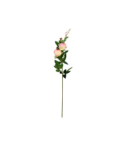 Pink Artificial Rose Head 78cm