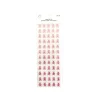 Pink Bear Rhinestone Stickers