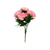 Pink Big Peony 5 Head 48cm