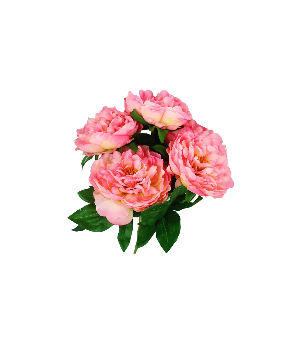 Pink Big Peony 5 Head 48cm