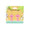 Pink Cowboy Earrings 6.5cm