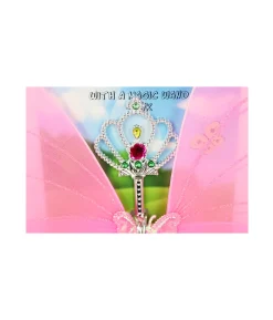 Pink Fairy Wings with Wand