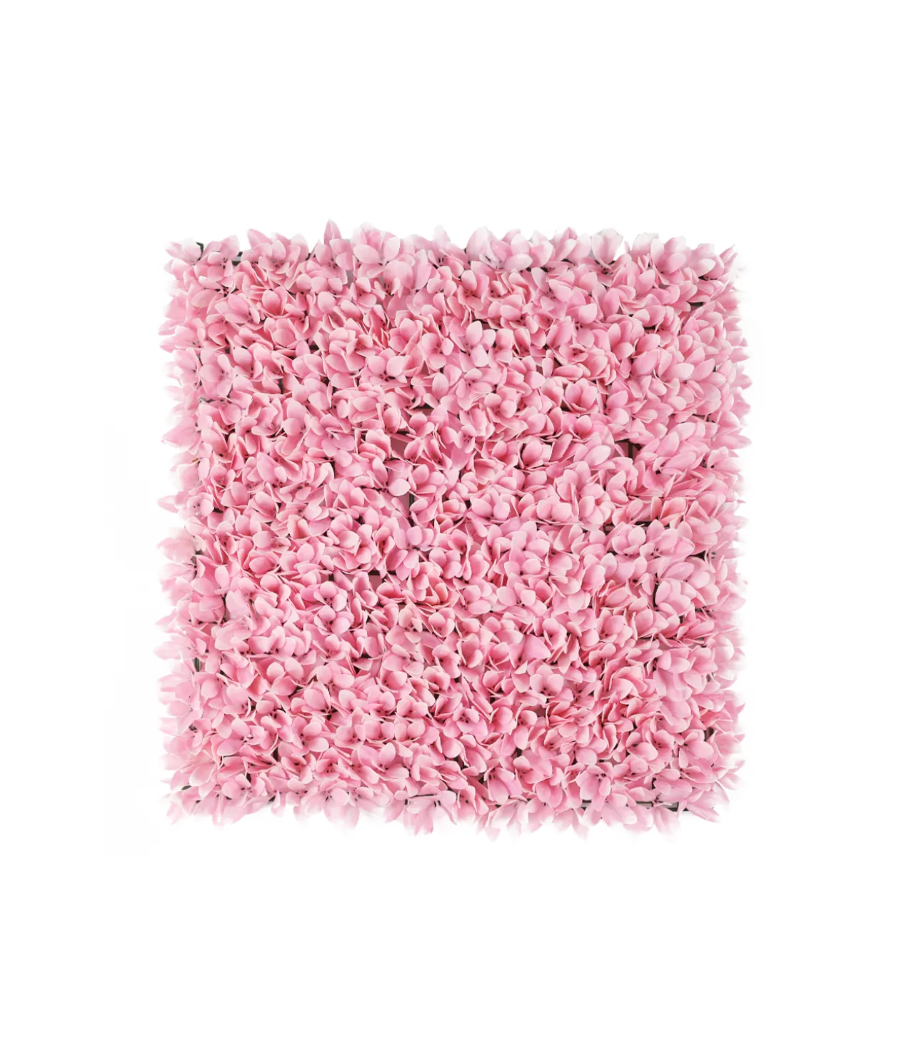 Pink Flowers Artificial Plastic Mat 50cm