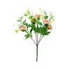 Pink Flowers 5 Heads 30cm
