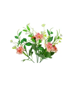Pink Flowers 5 Heads 30cm
