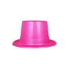 Pink Glitter Top Hat