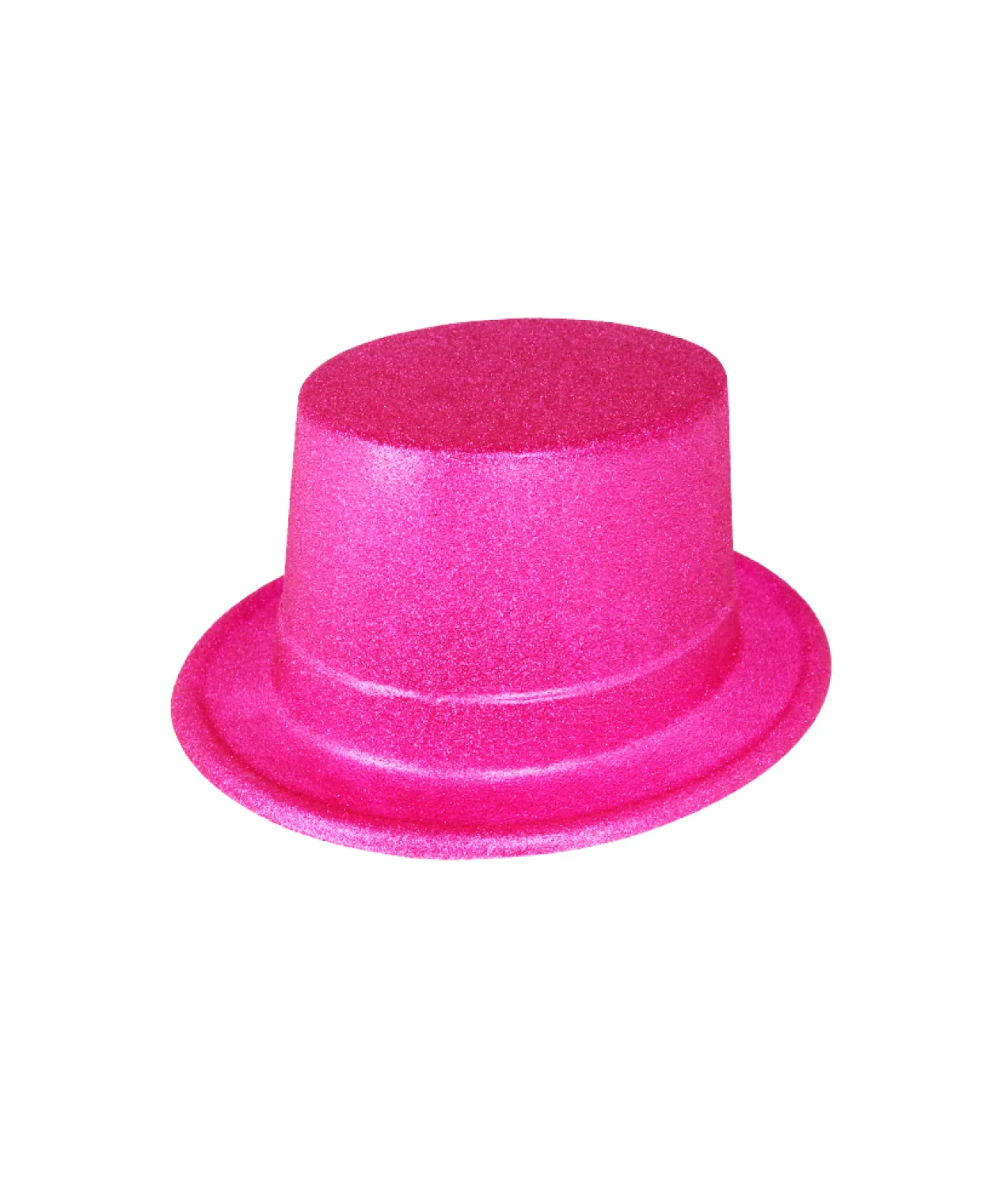 Pink Glitter Top Hat