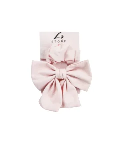 Pink Hair Clip & Bow Set 2pk