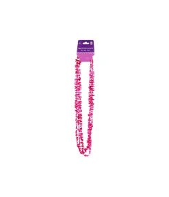 Pink Happy Birthday Necklaces 78cm 3pk