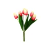 Pink 7 Head Tulip 37cm