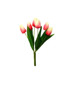 Pink 7 Head Tulip 37cm