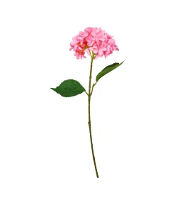 Pink Hydrangea Flower Stem 63cm