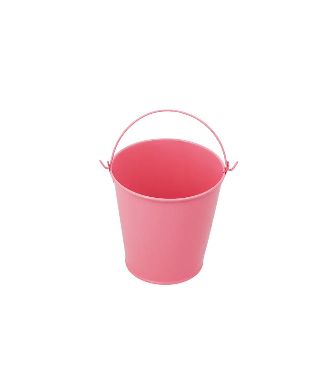 Pink “It’s a Girl” Metal Bucket With Handle 10.5 x 11cm