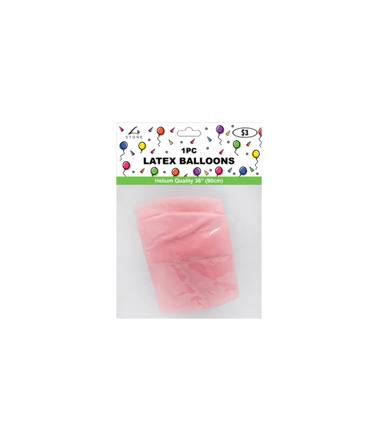 Pink Latex Balloon 36inch 1pc