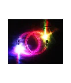 Pink LED Bracelet 2pc