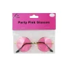Pink Lennon Party Glasses