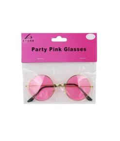 Pink Lennon Party Glasses