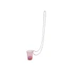 Pink Light Up Cup Necklace 80cm