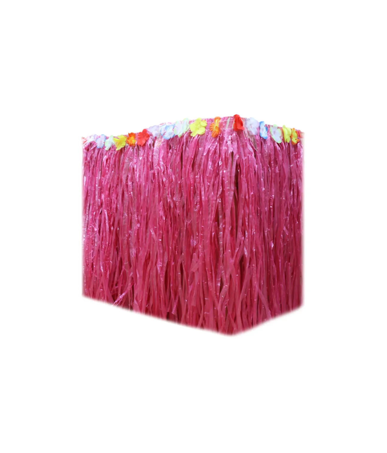 Pink Luau Table Skirt 75x274cm