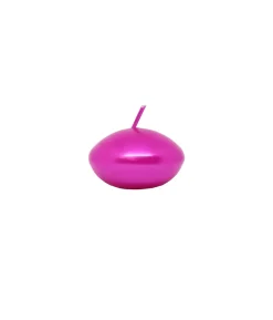 Pink Metallic Floating Candles 12pk