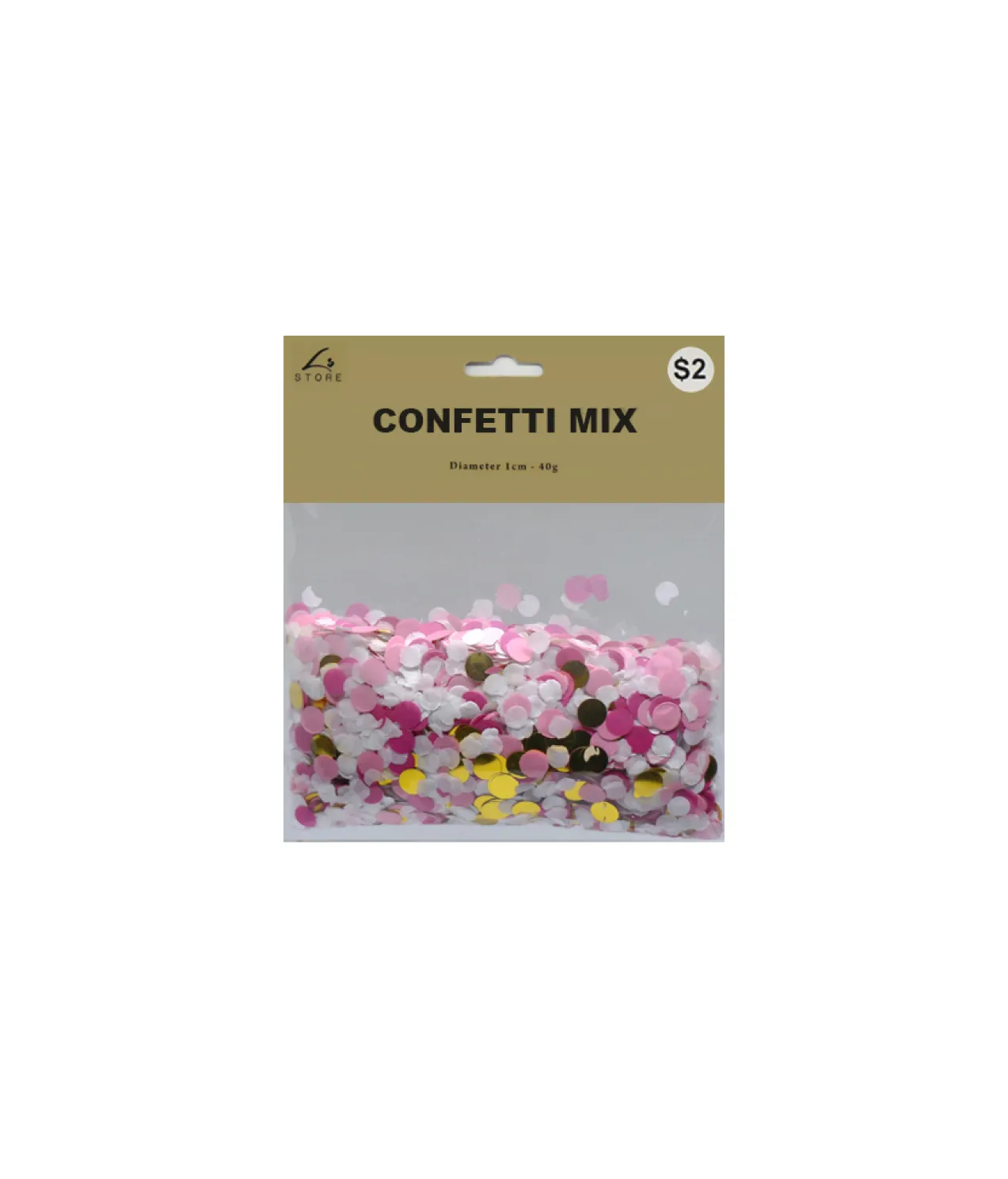 Pink Mixed Confetti