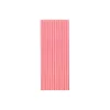 Pink Paper Straws 25pk
