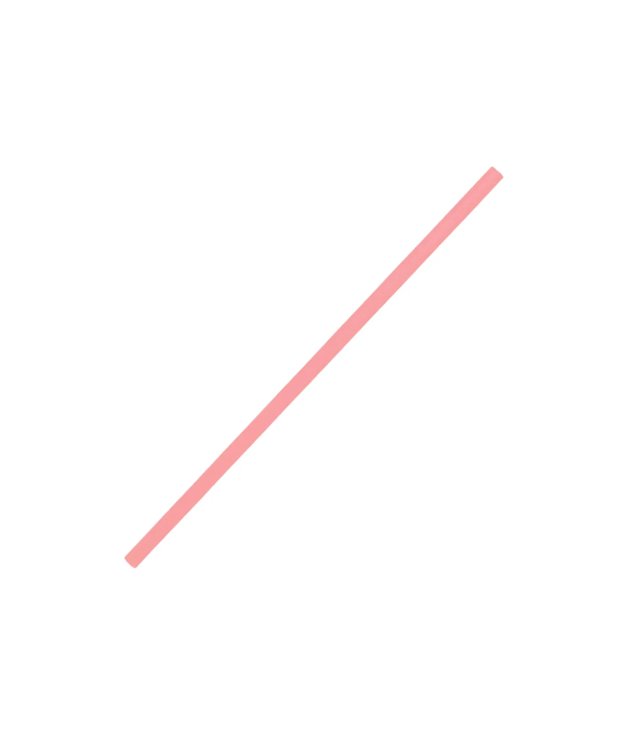 Pink Paper Straws 25pk
