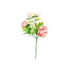 Pink Peony 2 Head 45cm