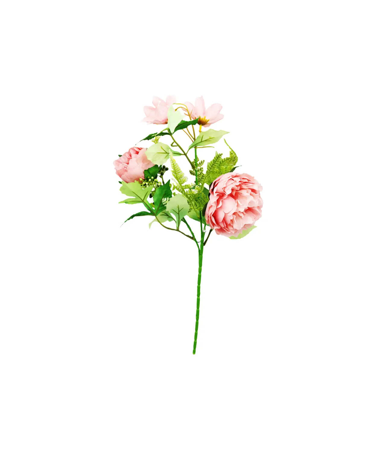 Pink Peony 2 Head 45cm