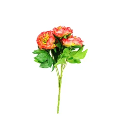Pink Peony 5 Head 48cm
