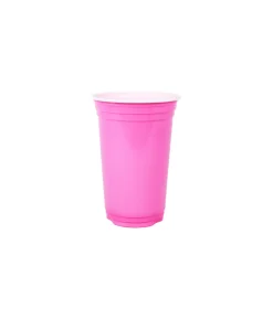Pink PP Plastic Cups 10oz 25pk