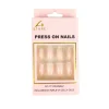 Pink Press On Nails 24pc