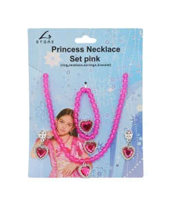Pink Princess Necklace Set