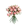 Pink Rose Bud 18 Head 28cm