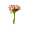 Pink Rose 7 Heads 30cm