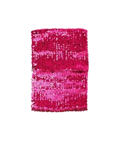 Pink Sequin Tube Top