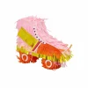 Pink Skates Pinata 25×16.9x6cm