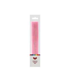 Pink Sparkling Candles 18pk